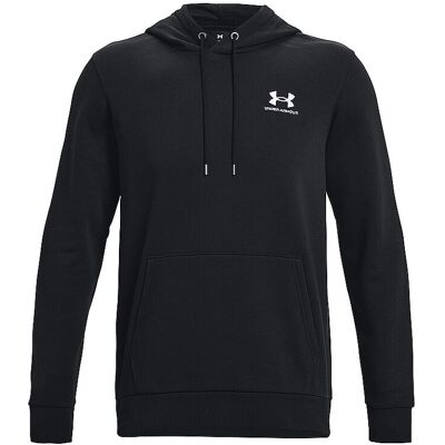 UNDER ARMOUR Herren Hoodie UA Essential Fleece schwarz M M UNDER ARMOUR Herren Hoodie UA Essential Fleece schwarz M M