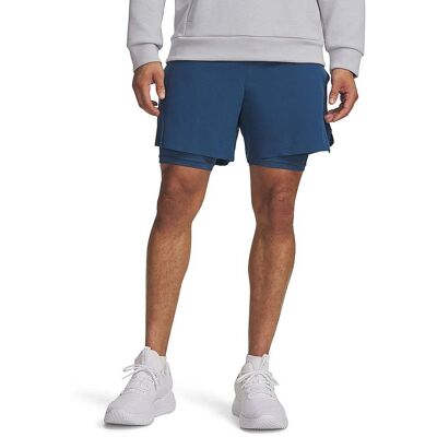 UNDER ARMOUR Herren Fitnessshorts UA Vanish Elite 2in1 dunkelblau L L UNDER ARMOUR Herren Fitnessshorts UA Vanish Elite 2in1 dunkelblau L L