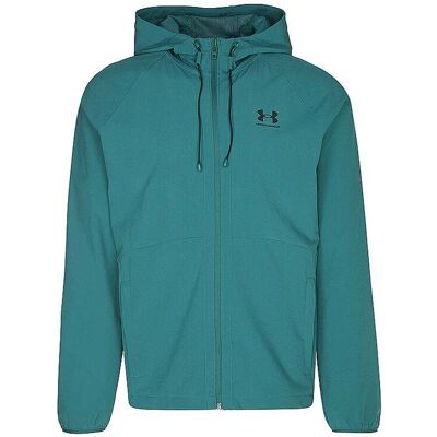 UNDER ARMOUR Herren Jacke UA Windbreaker Stretch dunkelgrün M M UNDER ARMOUR Herren Jacke UA Windbreaker Stretch dunkelgrün M M