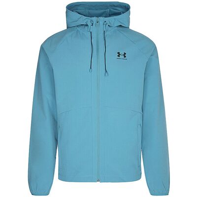 UNDER ARMOUR Herren Jacke UA Windbreaker Stretch hellblau L L UNDER ARMOUR Herren Jacke UA Windbreaker Stretch hellblau L L