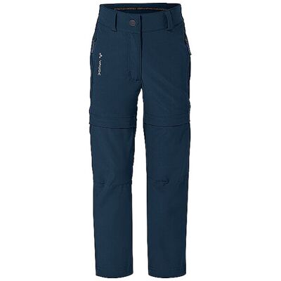 VAUDE Kinder Wanderhose Slim Fit ZipOff dunkelblau 158-164 158-164 VAUDE Kinder Wanderhose Slim Fit ZipOff dunkelblau 158-164 158-164