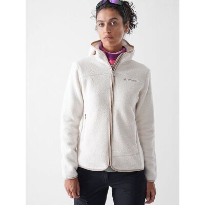 VAUDE Damen Fleecejacke Kathi Polar Hoodie creme 42 42 VAUDE Damen Fleecejacke Kathi Polar Hoodie creme 42 42