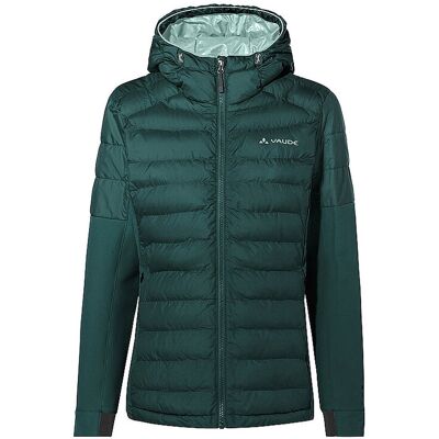 VAUDE Damen Hybridjacke Elope Thermo Hoodie dunkelgrün 34 34 VAUDE Damen Hybridjacke Elope Thermo Hoodie dunkelgrün 34 34