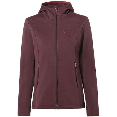 VAUDE Damen Fleecejacke Idris Hoodie beere 34 34 VAUDE Damen Fleecejacke Idris Hoodie beere 34 34
