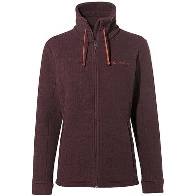 VAUDE Damen Fleecejacke Skomer dunkelrot 44 44 VAUDE Damen Fleecejacke Skomer dunkelrot 44 44