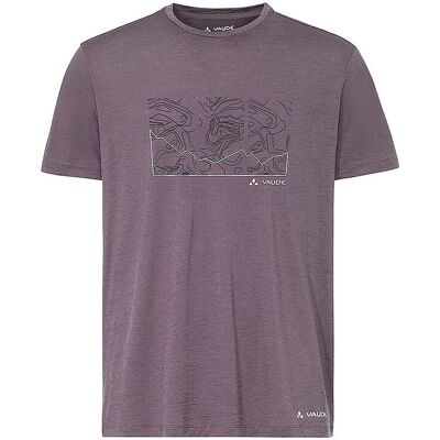 VAUDE Herren Funktionsshirt Tekoa Wool lila L L VAUDE Herren Funktionsshirt Tekoa Wool lila L L