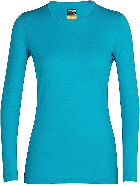 ICEBREAKER Damen Funktionsshirt Merino 200 Oasis LS blau   Größe: XS   IB104375 Auf Lager Damen XS