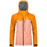 ORTOVOX Damen Tourenjacke Ravine 3L Shell Hoodie orange   Größe: L   70810 Auf Lager Damen L