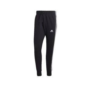 Adidas Herren Jogginghose Essentials French Terry Tapered Cuff 3-Streifen schwarz   Größe: S   HA4337 Auf Lager Herren S