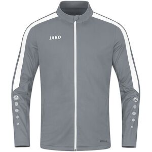 JAKO Herren Trainingsjacke Power Poly grau   Größe: S   9323 Auf Lager Herren S