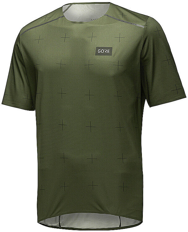 GORE Herren Laufshirt Contest Daily olive   Größe: M   100915 Auf Lager Herren M