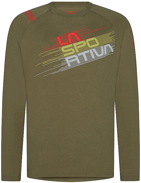 LA SPORTIVA Herren Klettershirt Stripe Evo olive   Größe: L   N38 Auf Lager Herren L