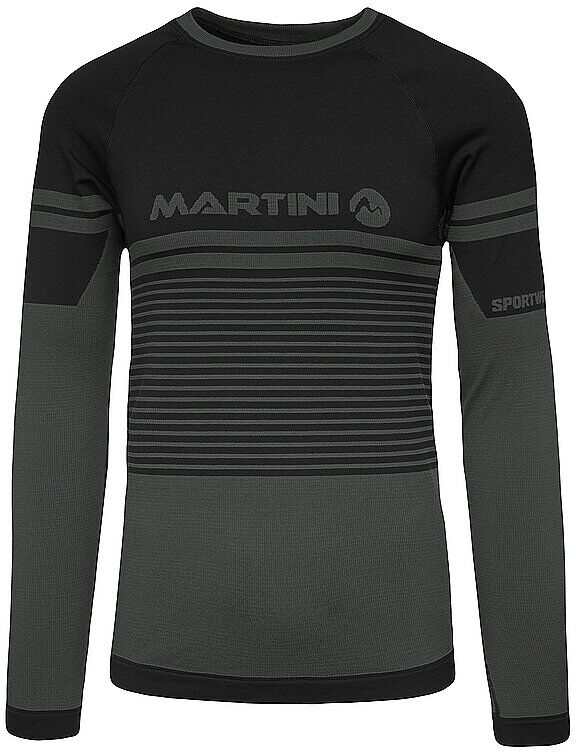 MARTINI Herren Funktionsshirt No.Risk_T1 grau   Größe: XS-S   304 VU89 Auf Lager Herren XS-S