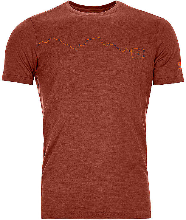 ORTOVOX Herren Funktionsshirt 120 Tec Mountain orange   Größe: XL   88120 Auf Lager Herren XL