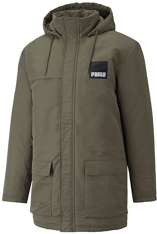 Puma Herren Parka Padded olive   Größe: M   587715 Auf Lager Herren M