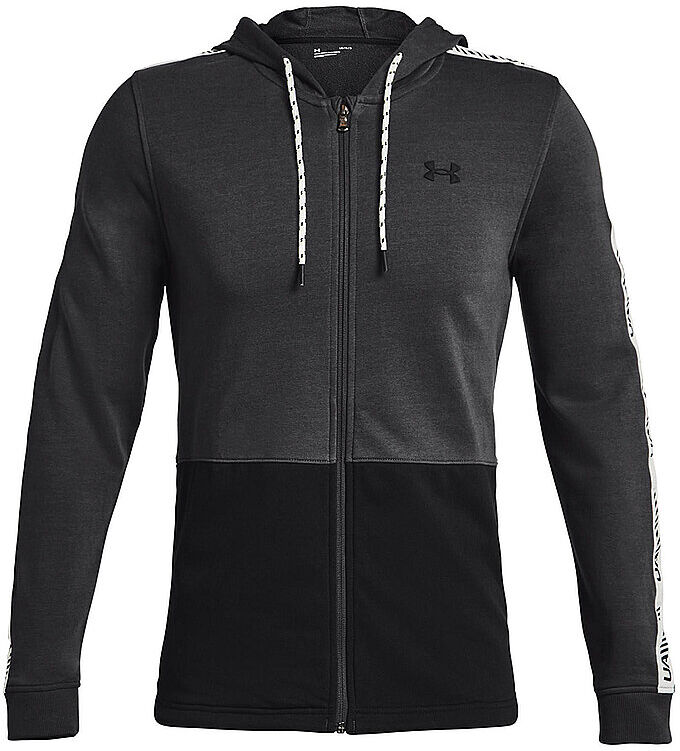 UNDER ARMOUR Herren Kapuzenjacke Rival Terry Colorblock grau   Größe: L   1361611-010 Auf Lager Herren L