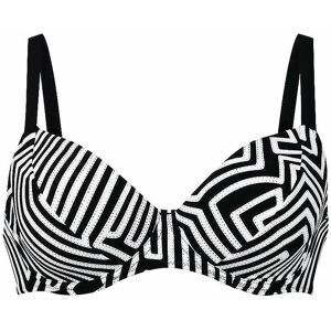 ANITA Damen Bikinioberteil Shining Lines schwarz   Größe: 40F   M4 8834-1 Auf Lager Damen 40F