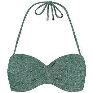 BEACHLIFE Damen Bikinioberteil Bandeau dunkelgrün 42C 42C BEACHLIFE Damen Bikinioberteil Bandeau dunkelgrün 42C 42C
