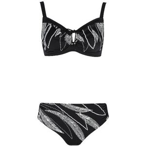 CHARMLINE Damen Bikini schwarz 44D 44D CHARMLINE Damen Bikini schwarz 44D 44D