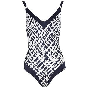 CHARMLINE Damen Badeanzug dunkelblau 42D 42D CHARMLINE Damen Badeanzug dunkelblau 42D 42D