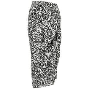 DARLING HARBOUR Damen Pareo Gross Leo Print weiss EG DARLING HARBOUR Damen Pareo Gross Leo Print weiss EG