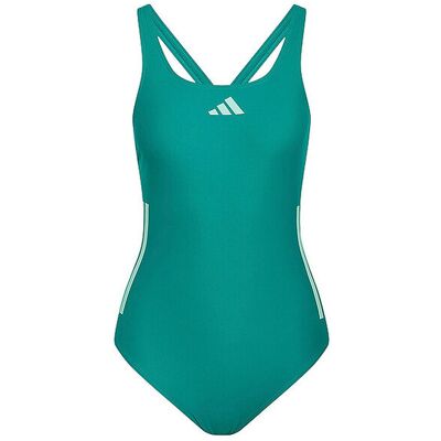 Adidas Damen Badeanzug 3S BLD dunkelgrün 40 40 Adidas Damen Badeanzug 3S BLD dunkelgrün 40 40