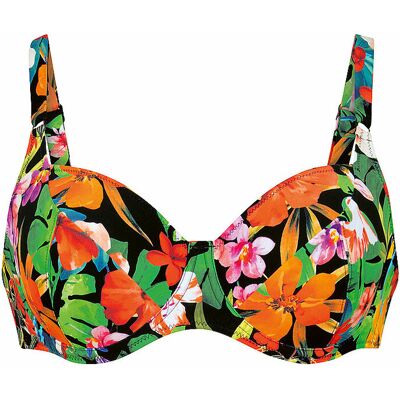 ANITA Damen Bikinioberteil RF-Wild Garden schwarz 38D 38D ANITA Damen Bikinioberteil RF-Wild Garden schwarz 38D 38D