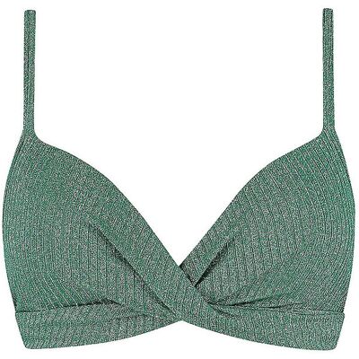 BEACHLIFE Damen Bikinioberteil Twist dunkelgrün 38C 38C BEACHLIFE Damen Bikinioberteil Twist dunkelgrün 38C 38C
