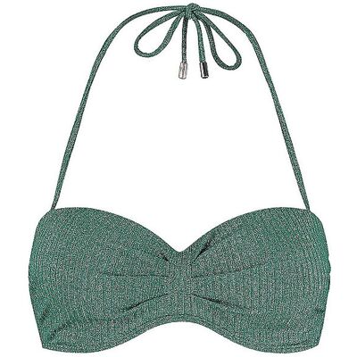BEACHLIFE Damen Bikinioberteil Bandeau dunkelgrün 36C 36C BEACHLIFE Damen Bikinioberteil Bandeau dunkelgrün 36C 36C