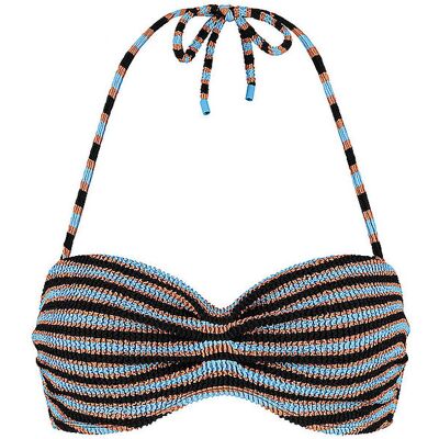 BEACHLIFE Damen Bikinioberteil Bandeau blau 42C 42C BEACHLIFE Damen Bikinioberteil Bandeau blau 42C 42C