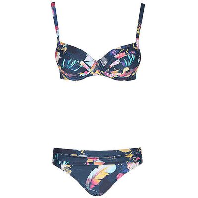 BOMAIN Damen Bikini dunkelblau 36 A/B 36 A/B BOMAIN Damen Bikini dunkelblau 36 A/B 36 A/B