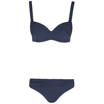 BOMAIN Damen Bikini dunkelblau 36 C/D 36 C/D BOMAIN Damen Bikini dunkelblau 36 C/D 36 C/D