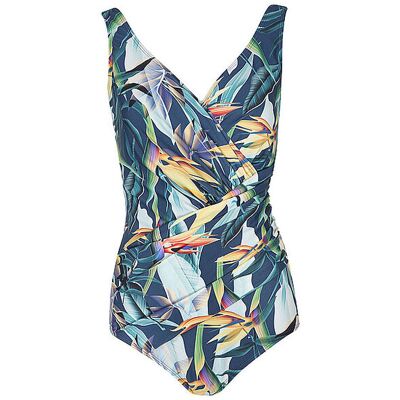 BOMAIN Damen Badeanzug dunkelblau 42 42 BOMAIN Damen Badeanzug dunkelblau 42 42