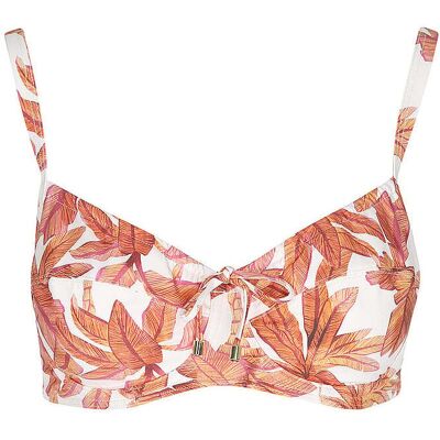 CYELL Damen Bikinioberteil Palm&Patterns orange 44F 44F CYELL Damen Bikinioberteil Palm&Patterns orange 44F 44F