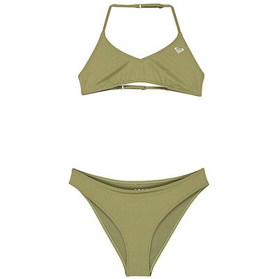 ROXY Mädchen Bikini Solid Active olive 152 152 ROXY Mädchen Bikini Solid Active olive 152 152