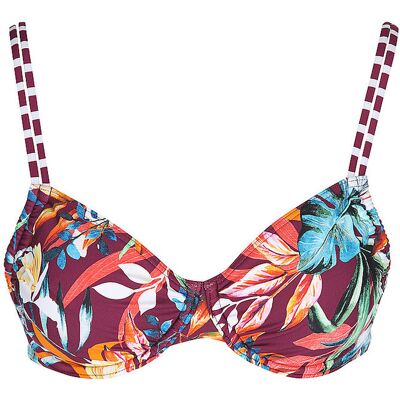 VENICE BEACH Damen Bikinioberteil Bügel dunkelrot 44F 44F VENICE BEACH Damen Bikinioberteil Bügel dunkelrot 44F 44F