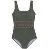 LASCANA Damen Badeanzug olive   Größe: 46D   86898362 Auf Lager Damen 46D