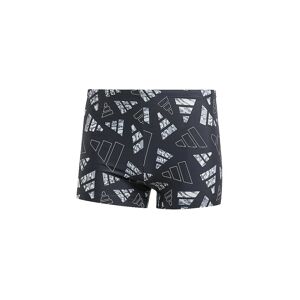 Adidas Herren Beinbadehose Logo Graphic Boxer grau   Größe: 6 (M)   IA7085 Auf Lager Herren 6 (M)