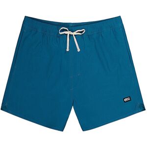 PICTURE Herren Badeshort Piau Solid 15 blau   Größe: M   MBS073 Auf Lager Herren M