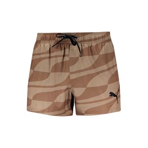 Puma Herren Badeshort Formstrip beige   Größe: L   701225873 Auf Lager Herren L