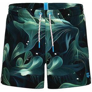 ARENA Herren Badeshorts Water Print Allover Multiprints dunkelblau L L ARENA Herren Badeshorts Water Print Allover Multiprints dunkelblau L L