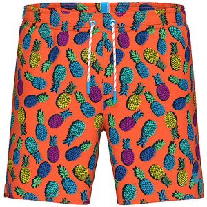 ARENA Herren Badeshorts Beach Boxer Allover orange M M ARENA Herren Badeshorts Beach Boxer Allover orange M M