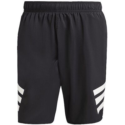Adidas Herren Badeshorts Icon 3S SH 8in schwarz L L Adidas Herren Badeshorts Icon 3S SH 8in schwarz L L