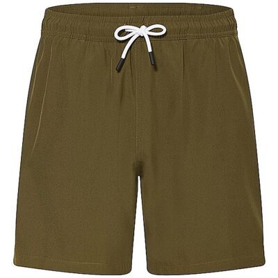 PAUL Herren Badeshorts Solid olive S S PAUL Herren Badeshorts Solid olive S S