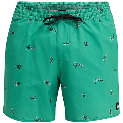 QUIKSILVER Herren Badeshorts Stretch Printed Volley 16 grün XXL XXL QUIKSILVER Herren Badeshorts Stretch Printed Volley 16 grün XXL XXL