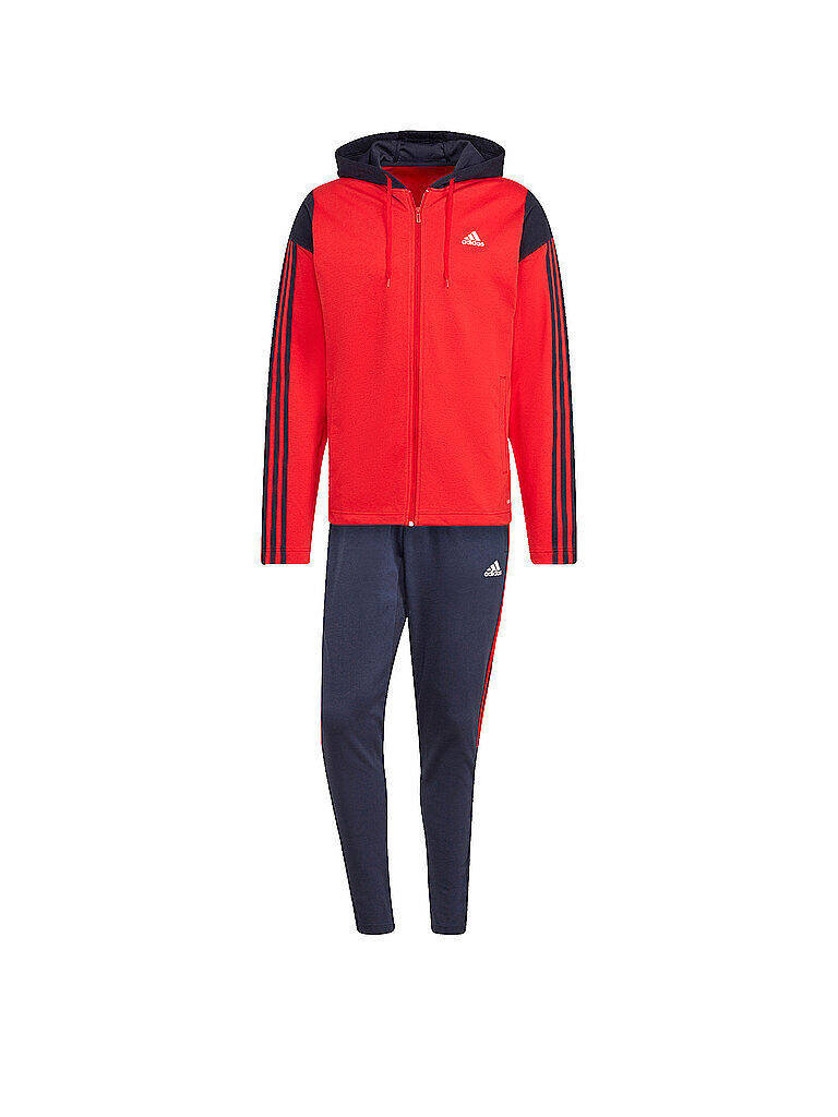 Adidas Herren Trainingsanzug adidas Sportswear Ribbed Insert rot   Größe: S   H42016 Auf Lager Herren S