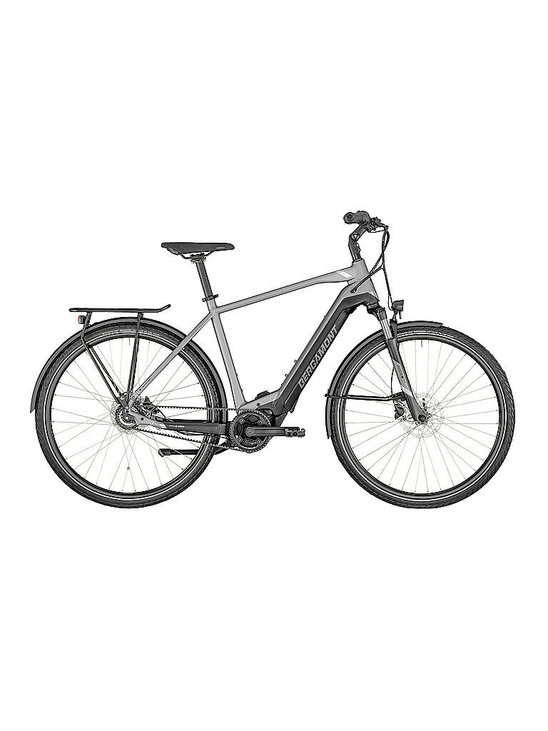 BERGAMONT Herren E-Trekkingbike 28" E-Horizon Elite Belt Gent 2022 grau   Größe: 48CM   280991 Auf Lager Herren 48CM