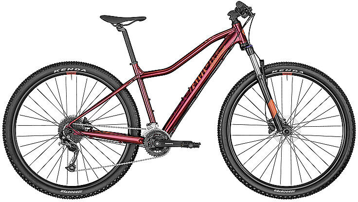 BERGAMONT Damen Mountainbike 27,5" Revox 4 FMN 2022 rot   Größe: M   286831 Auf Lager Unisex M