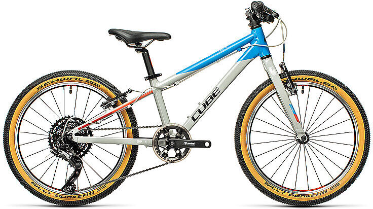 Cube Jugend Mountainbike 20" Acid 200 SL Teamline 2022 silber   422180 Auf Lager Unisex EG