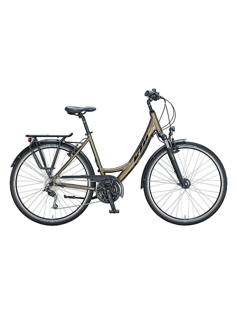 KTM Damen Trekkingbike 28" Life Time (Einrohr) beige   Größe: 46CM   021217506 Auf Lager Damen 46CM